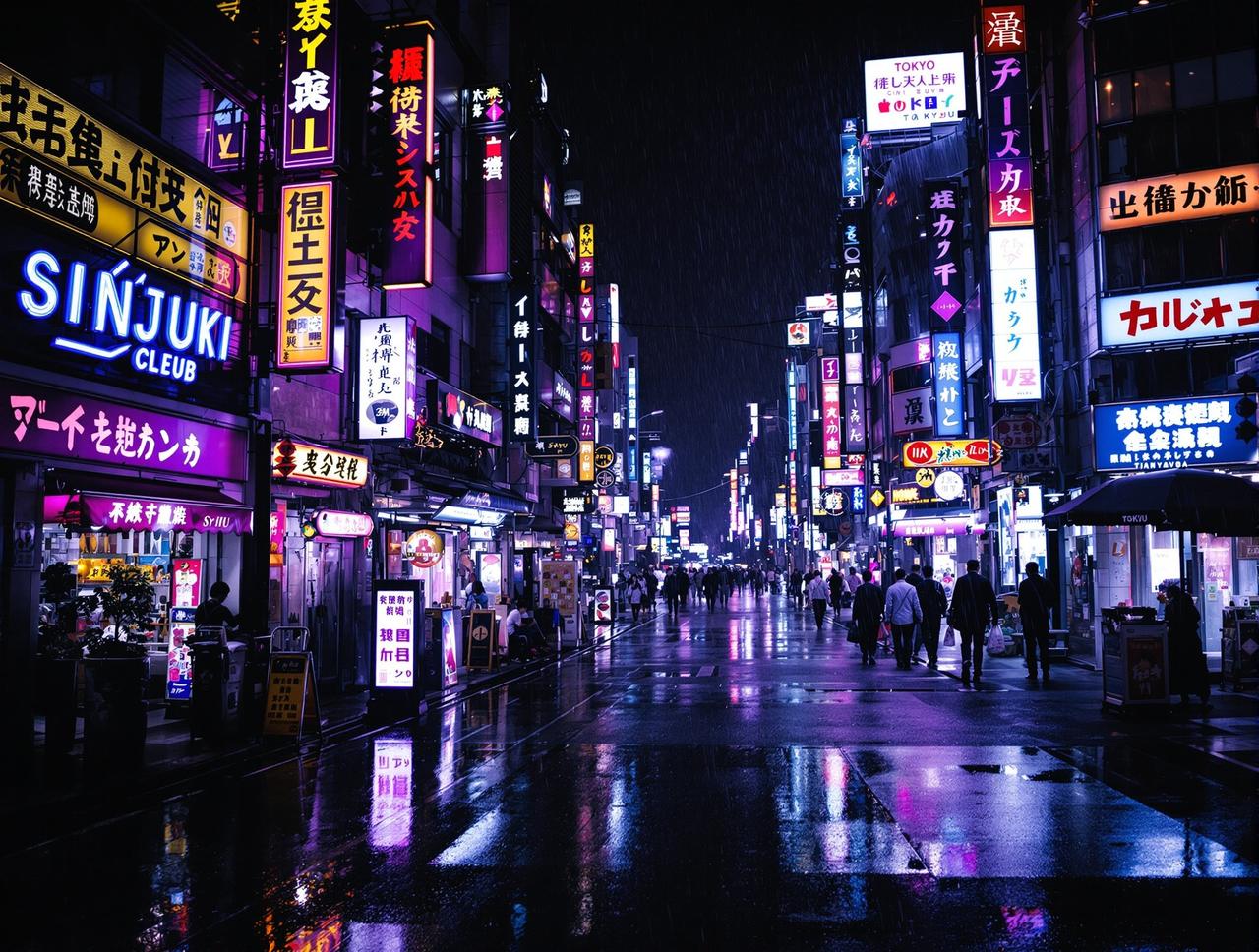 霓虹序曲 · 东京夜行记